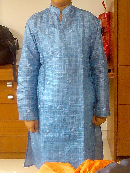 Blue_khadi_kurta