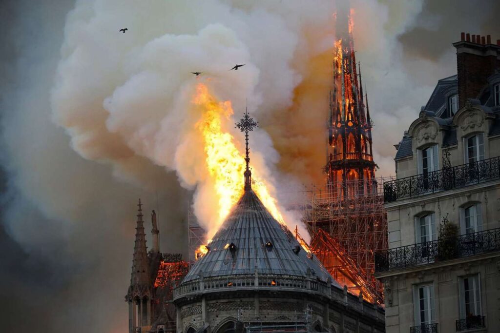 The Fire At Notre Dam