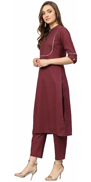 Mandarin Collar Kurtis