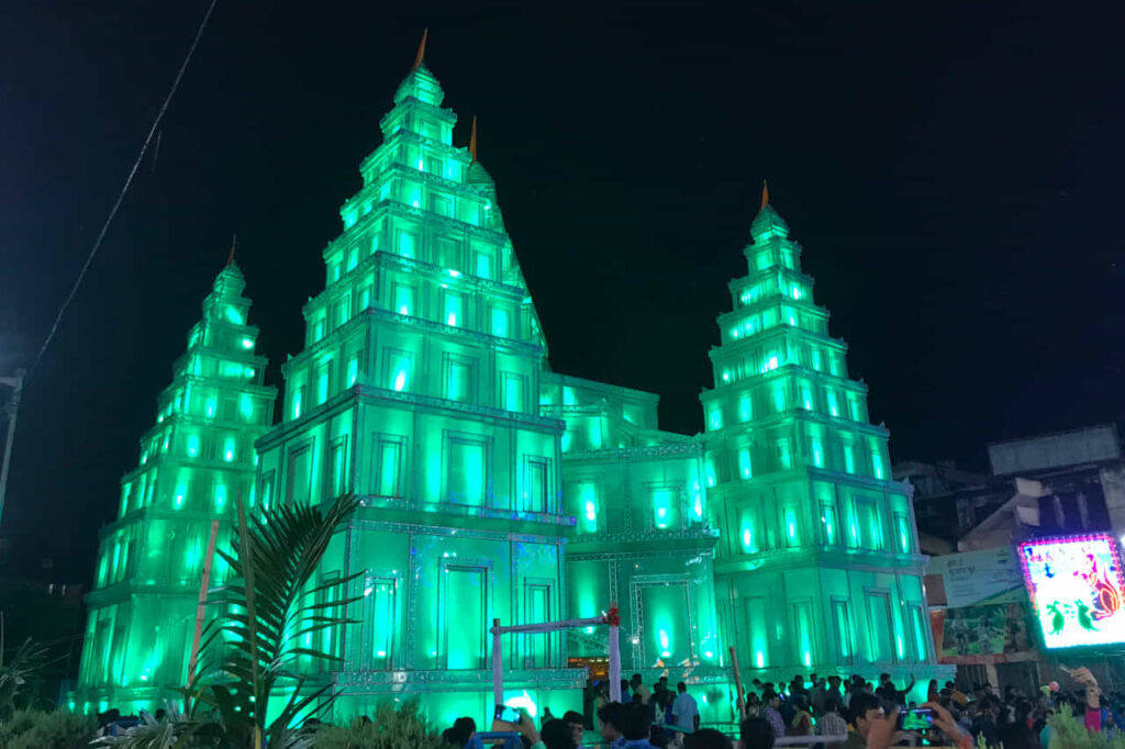 Mohammad Ali Park Durga Puja