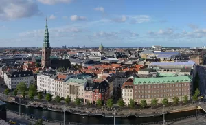Copenhagen - view from castle Christiansborg