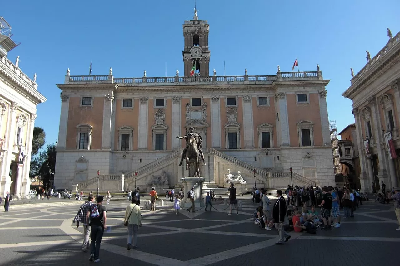 Palazzo dei Senatori and Piazza Del Campidoglio, Rome