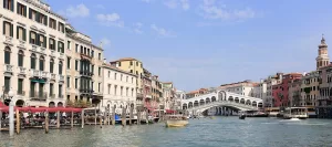 Panorama of Canal Grande and Ponte di Rialto, Venice
