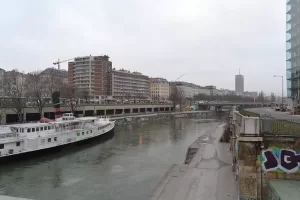 River Danube at Vienna